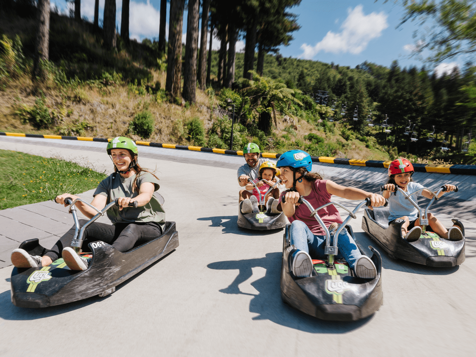 Gondola + 5 Luge Rides